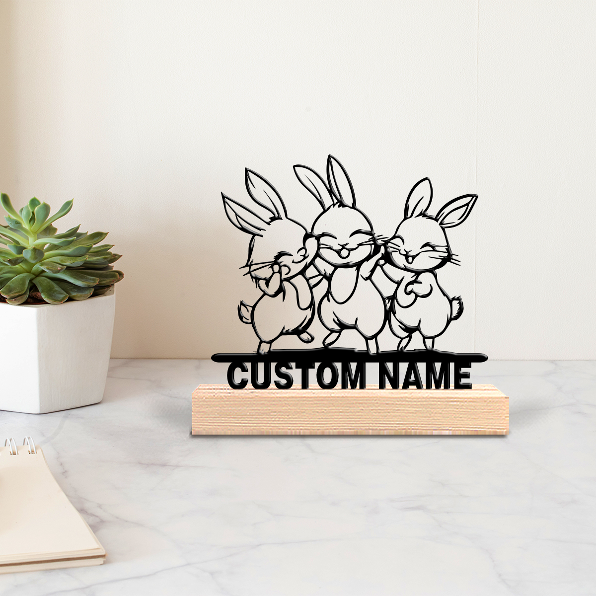 1pc Modern Rabbit Customized T - Art Craft Rabbit recensione e prezzo