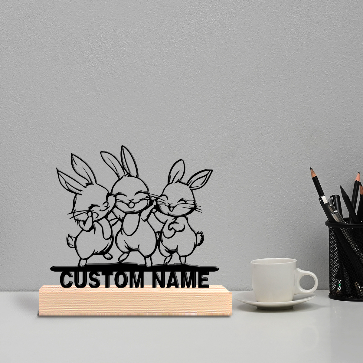 1pc Modern Rabbit Customized T - Art Craft Rabbit recensione e prezzo