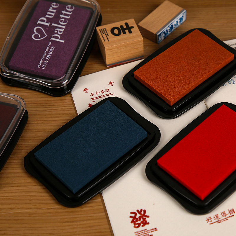 12 Colors Vintage Solid Color  - Stamping Ink Pad recensione e prezzo