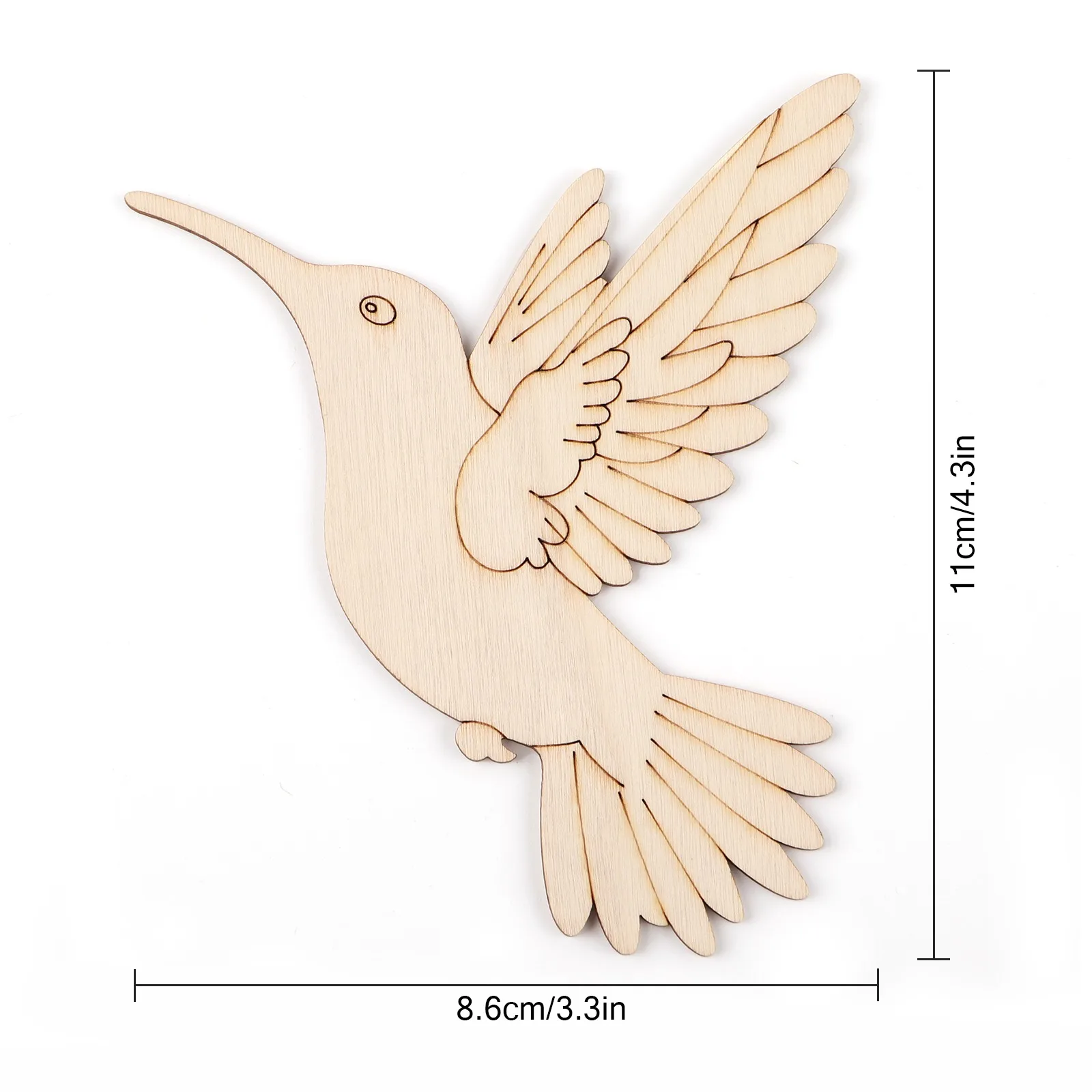 10pcs Unfinished Wood Animal B - Art & Craft Of Problem Solving recensione e prezzo