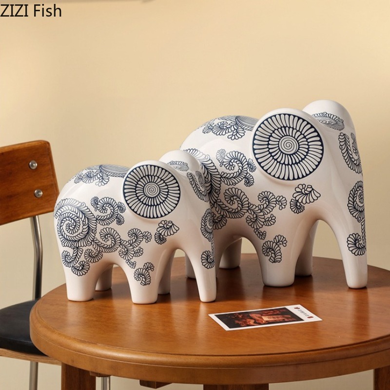 New Chinese Style Ceramic Elep - Art Craft Elephant recensione e prezzo