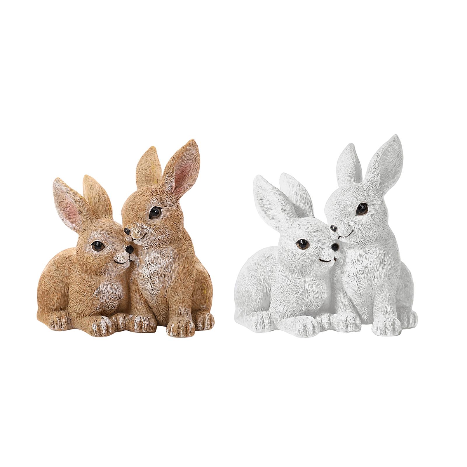 Rabbit Statue Easter Decoratio - Art Craft Rabbit recensione e prezzo
