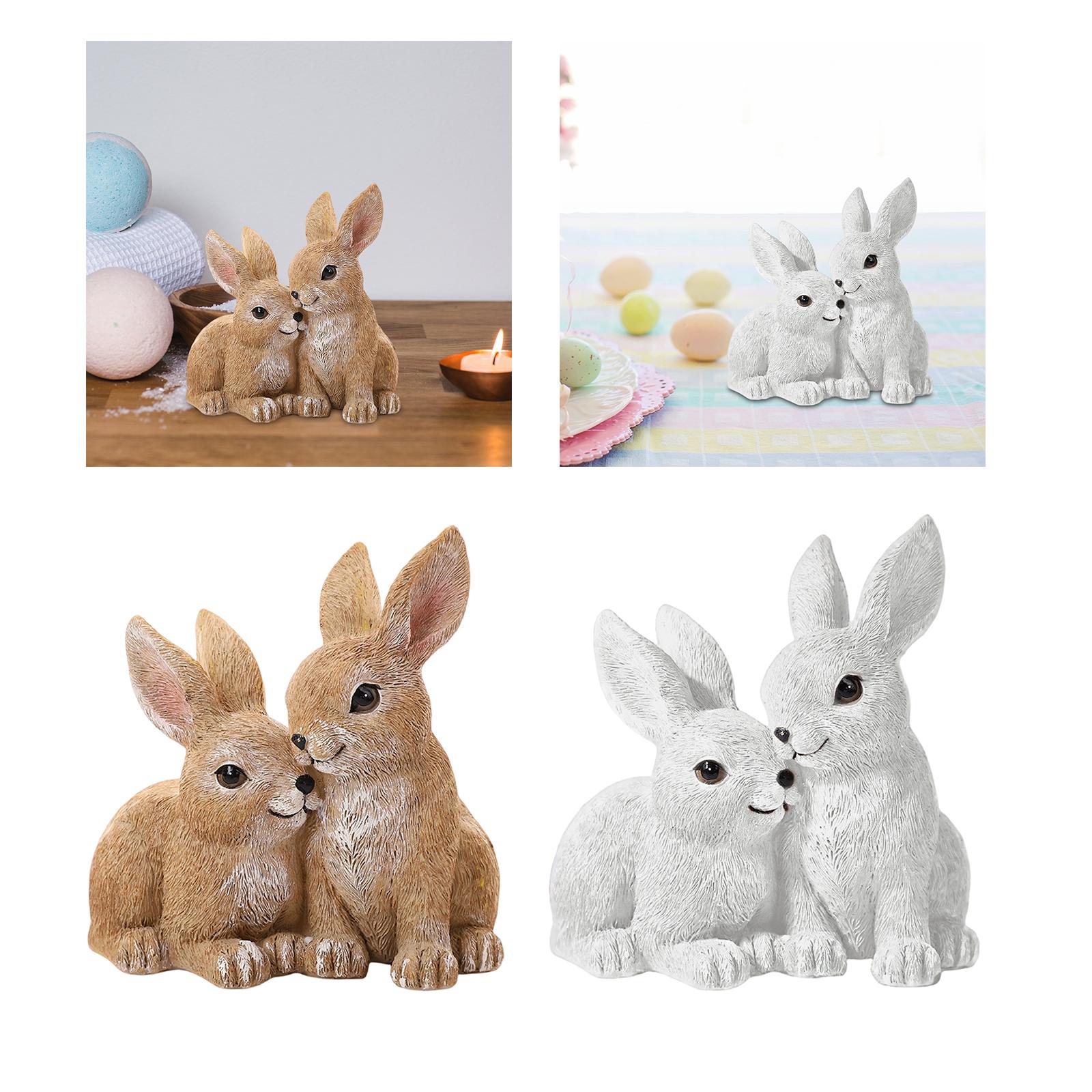 Rabbit Statue Easter Decoratio - Art Craft Rabbit recensione e prezzo