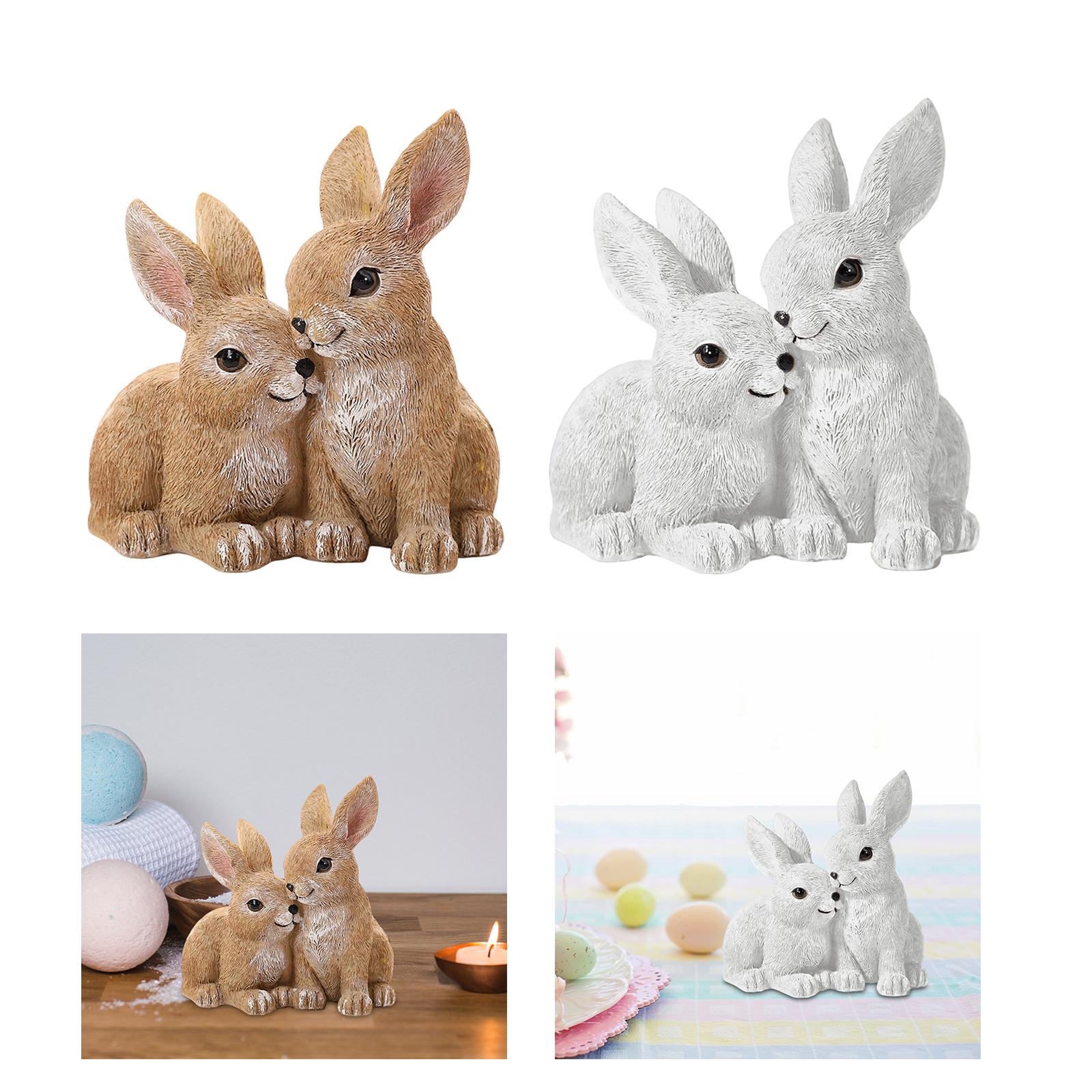 Rabbit Statue Easter Decoratio - Art Craft Rabbit recensione e prezzo