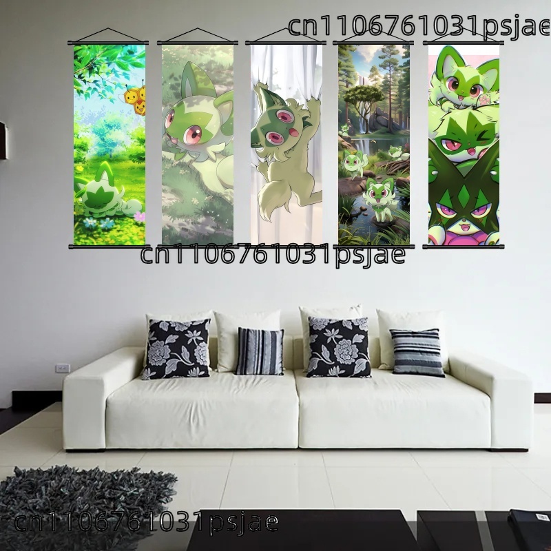 Sprigatito Scroll Art, Well -  - Tv Art And Craft recensione e prezzo