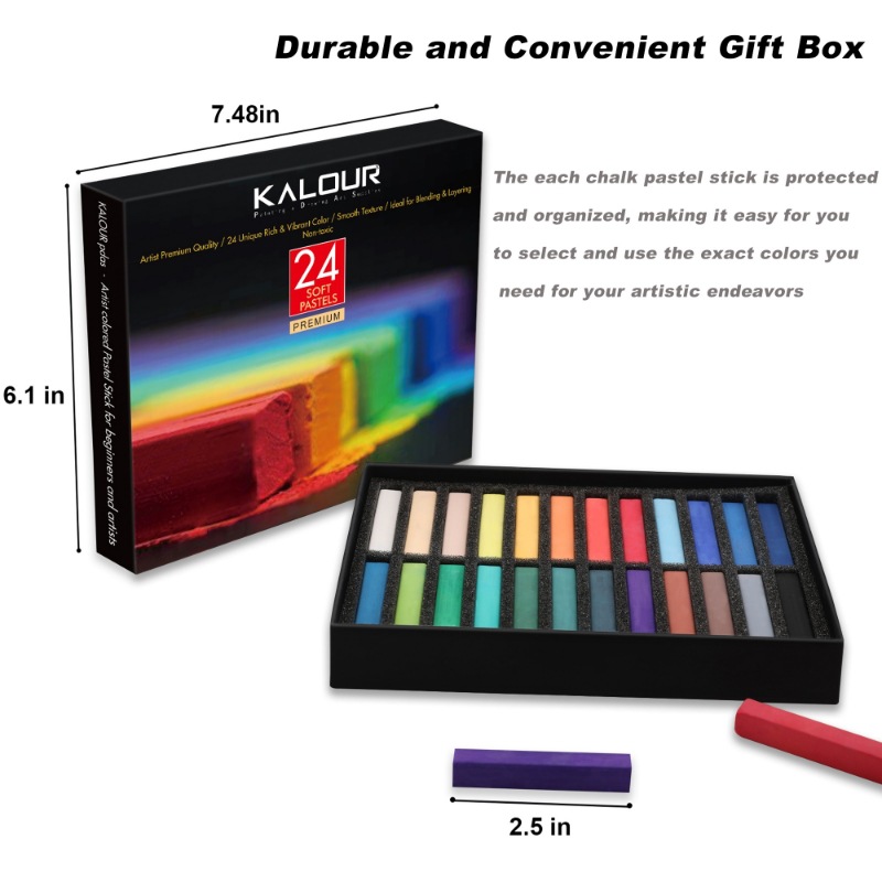 24Colors Set Soft Pastel Maste - Sketching Charcoal Set recensione e prezzo