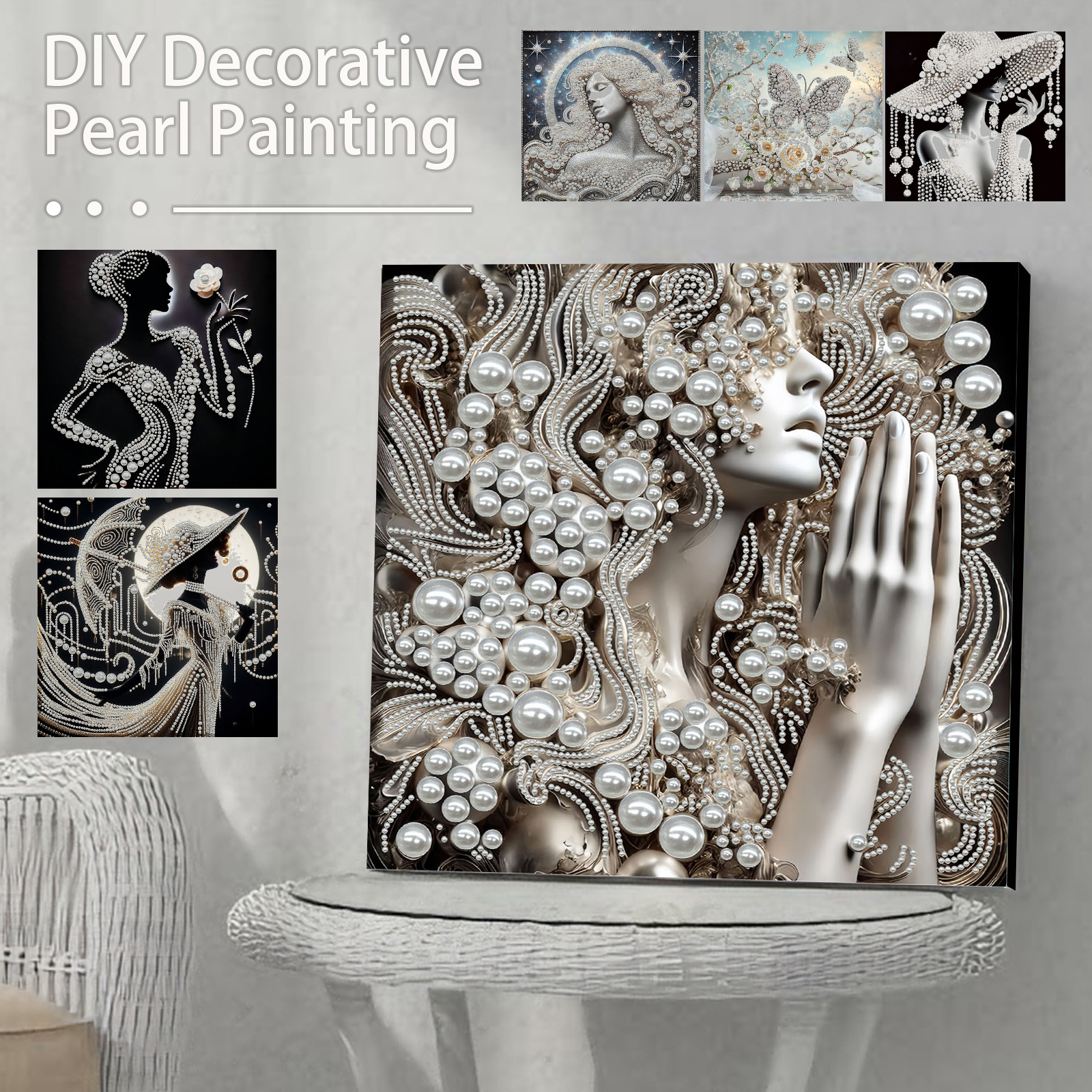 DIY Ladies Pearl Diamond Paint - Art Craft For Adults recensione e prezzo