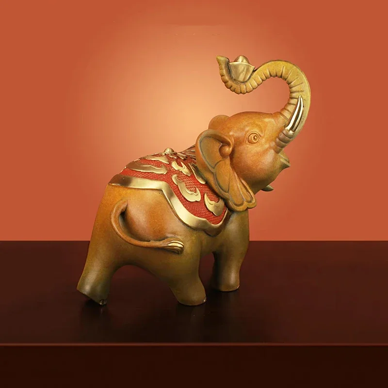 SAT Brass Elephant Sculpture O - Art Craft Elephant recensione e prezzo