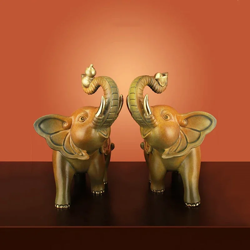 SAT Brass Elephant Sculpture O - Art Craft Elephant recensione e prezzo