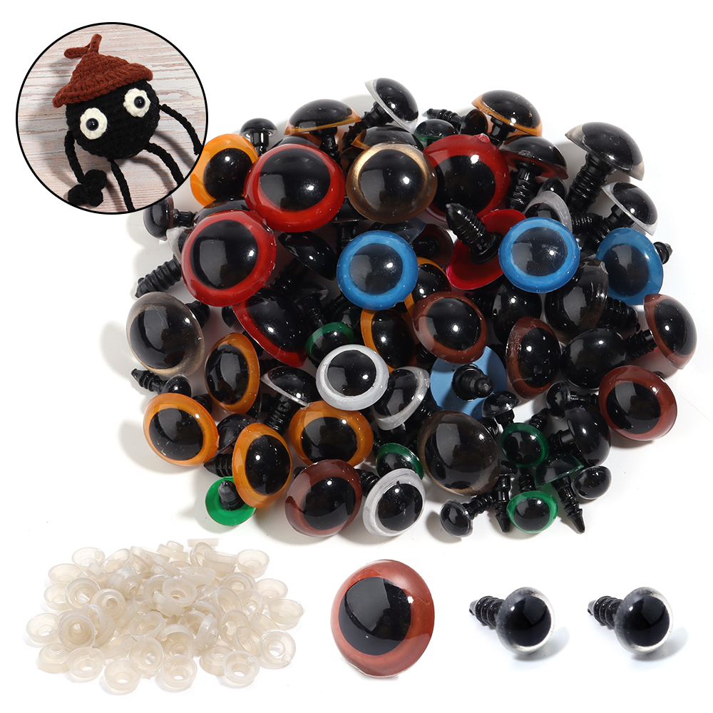50set 8-20mm Plush Toys Black  - Art Craft Accessories recensione e prezzo