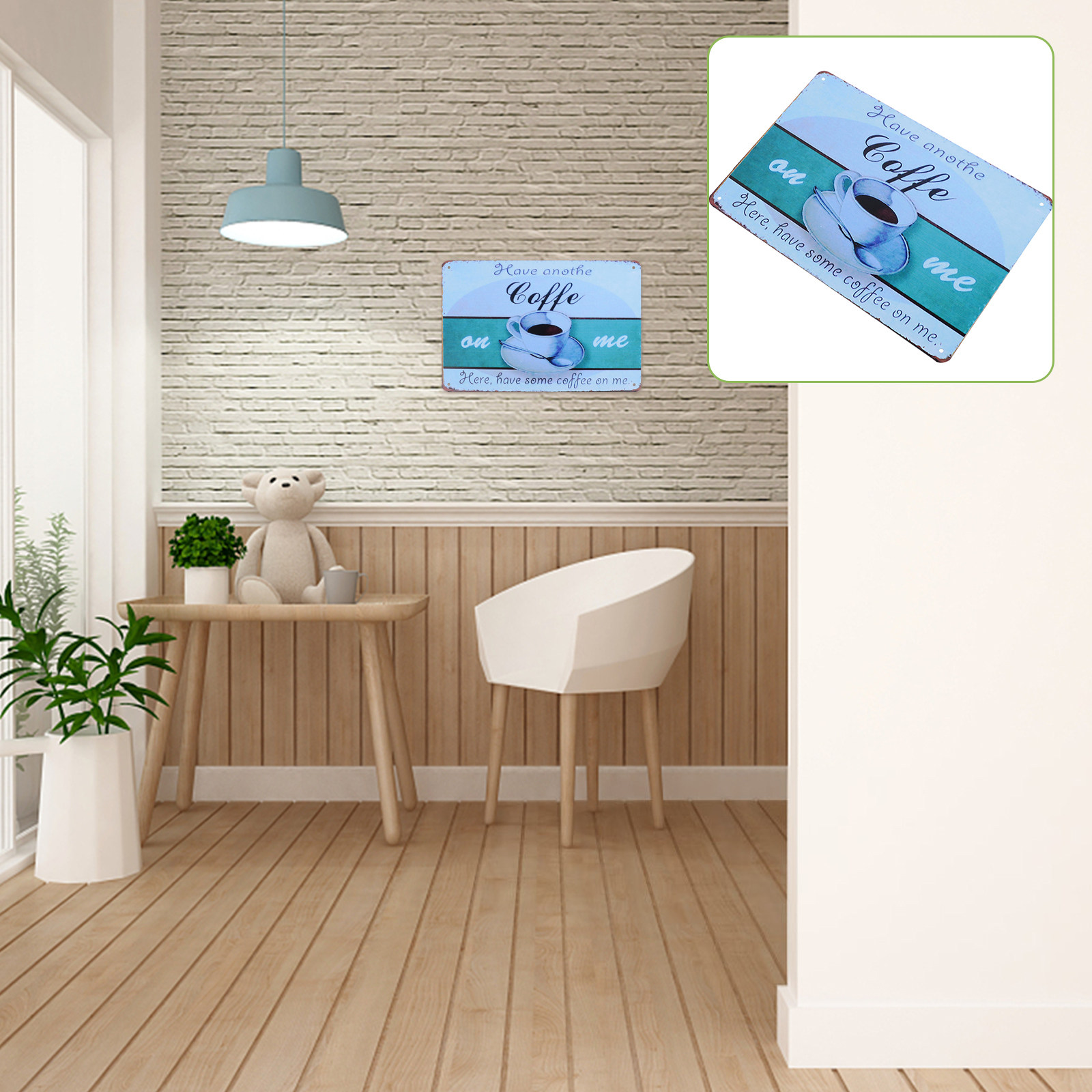 Retro Art Poster Iron Sheet Cr - Art Craft Cafe recensione e prezzo