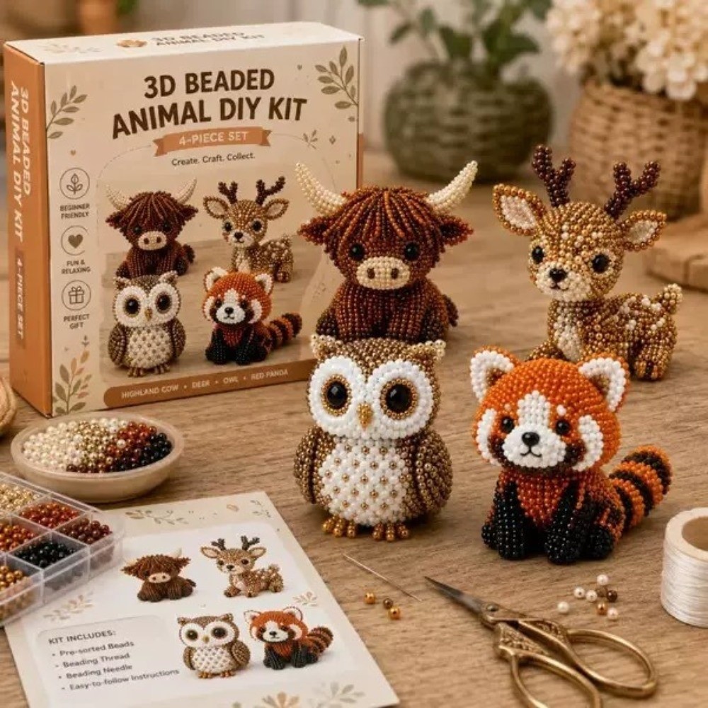 Handmade DIY Animal Bead Embro - Art Craft Education recensione e prezzo