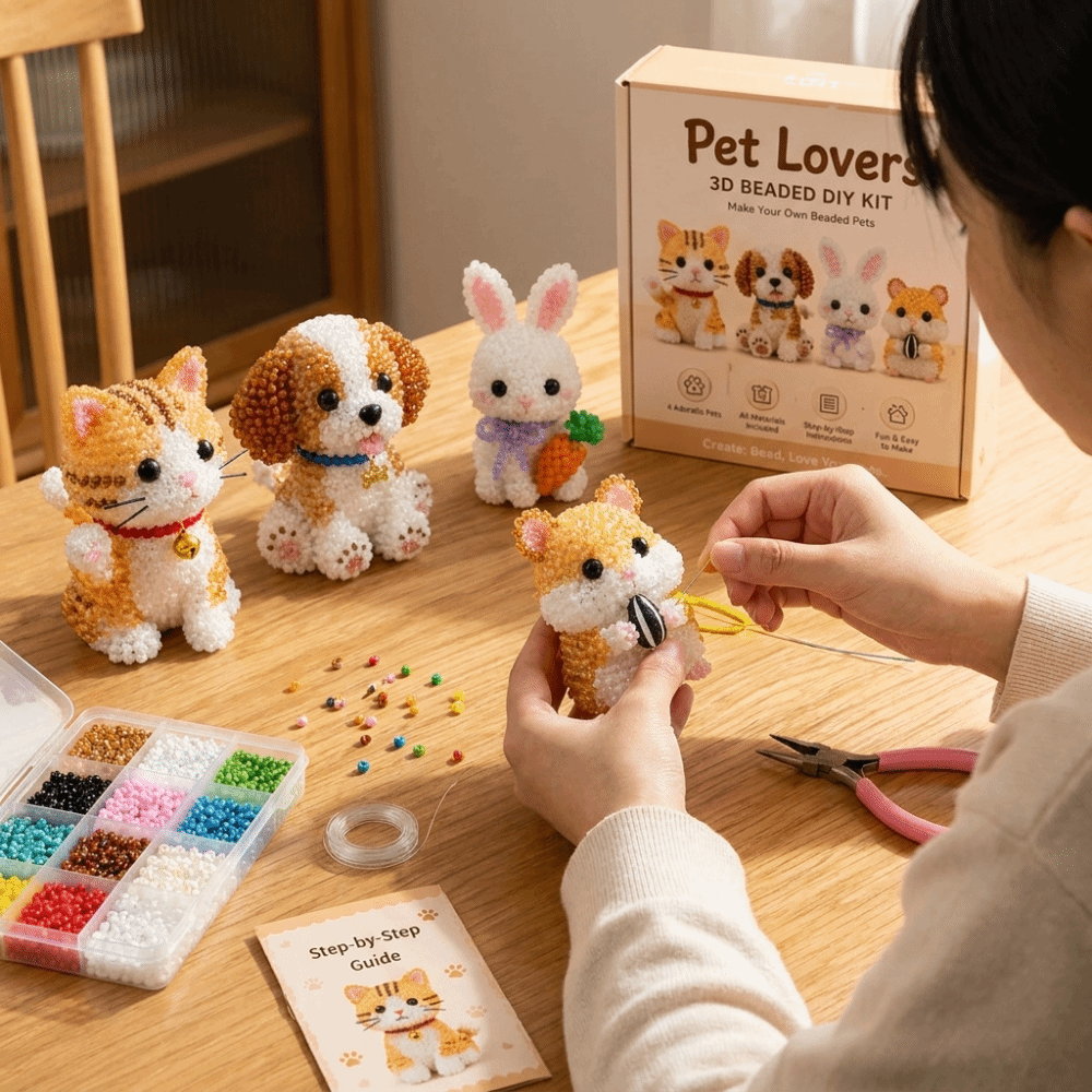 Handmade DIY Animal Bead Embro - Art Craft Education recensione e prezzo