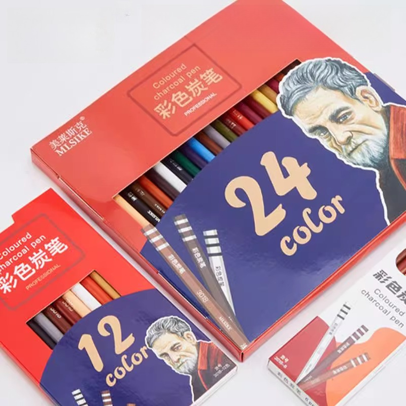 MLSIKE Color Charcoal Pencils  - Sketching Charcoal Set recensione e prezzo