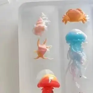 3D Ocean Series Silicone Jelly - Art Craft Jellyfish recensione e prezzo