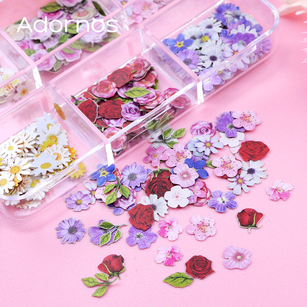 6 Grids Flowers Wood Pulp Chip - The Art And Craft Of Jewelry recensione e prezzo