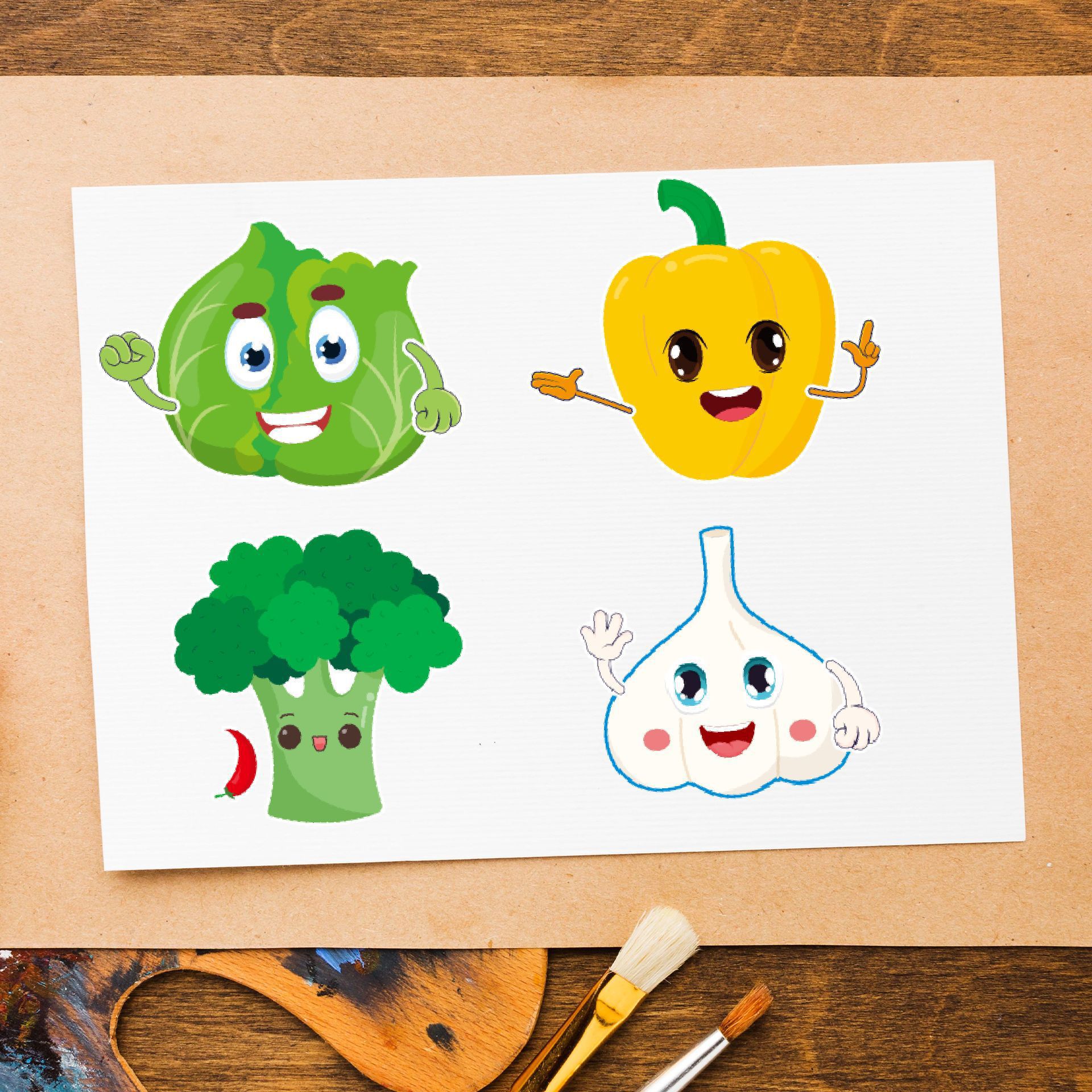 16Sheets Make Your Own Fruits  - Art And Craft Vegetable recensione e prezzo