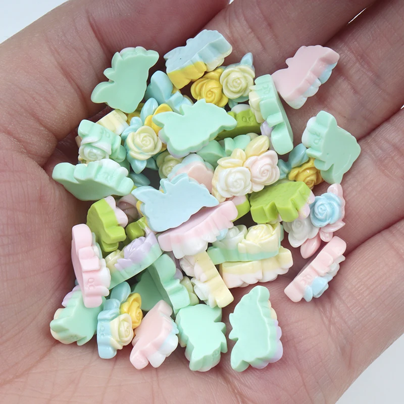30/300pcs Mini Flowers Resin P - Art Craft Toddler recensione e prezzo