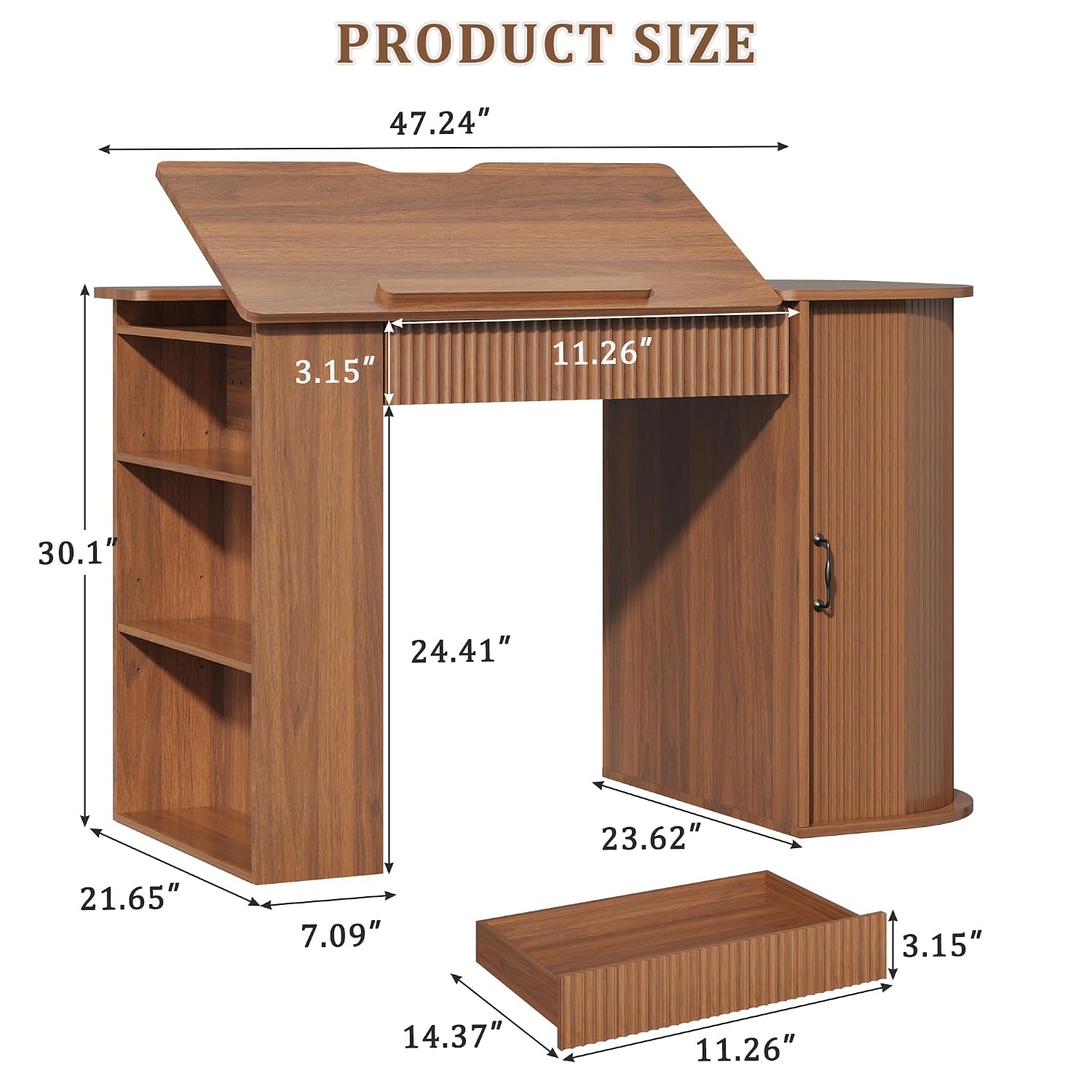 Drafting Table with Storage Ca - Art & Craft Of Problem Solving recensione e prezzo