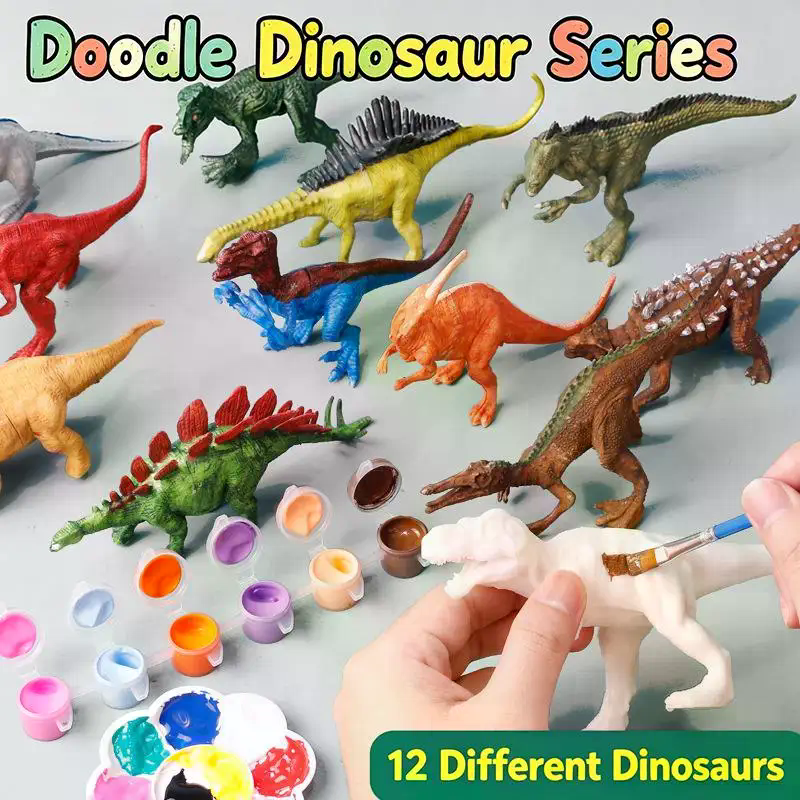 Dinosaur White Embryo Toy Set  - Art Craft Education recensione e prezzo