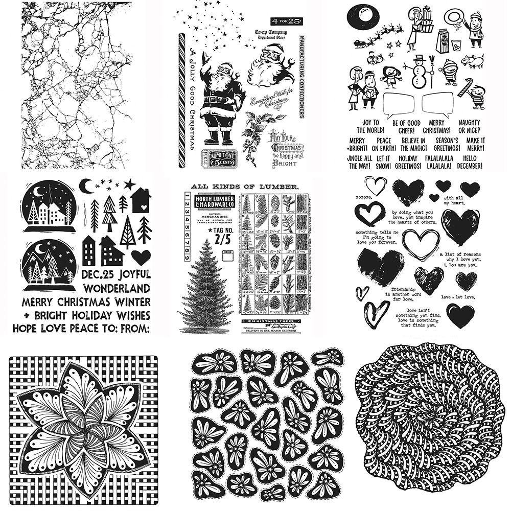 Chirstmas Tree Flower Clear St - Art Craft Template recensione e prezzo