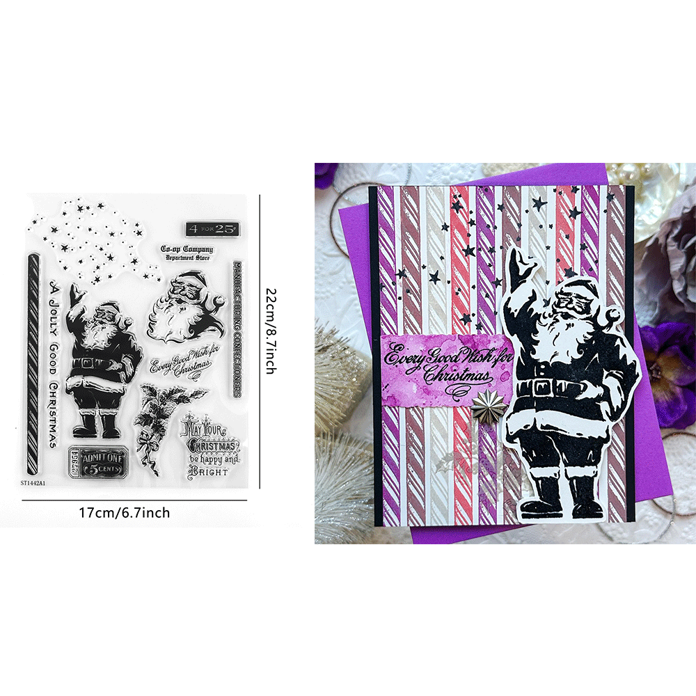 Chirstmas Tree Flower Clear St - Art Craft Template recensione e prezzo