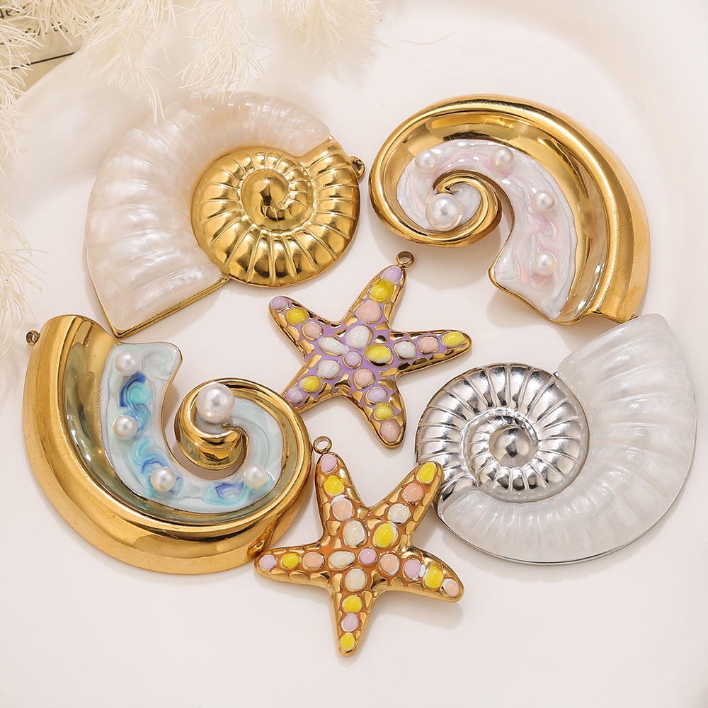 2PCS Pearl Conch Starfish Stai - Art Craft Accessories recensione e prezzo