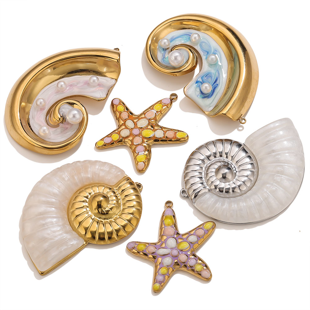 2PCS Pearl Conch Starfish Stai - Art Craft Accessories recensione e prezzo