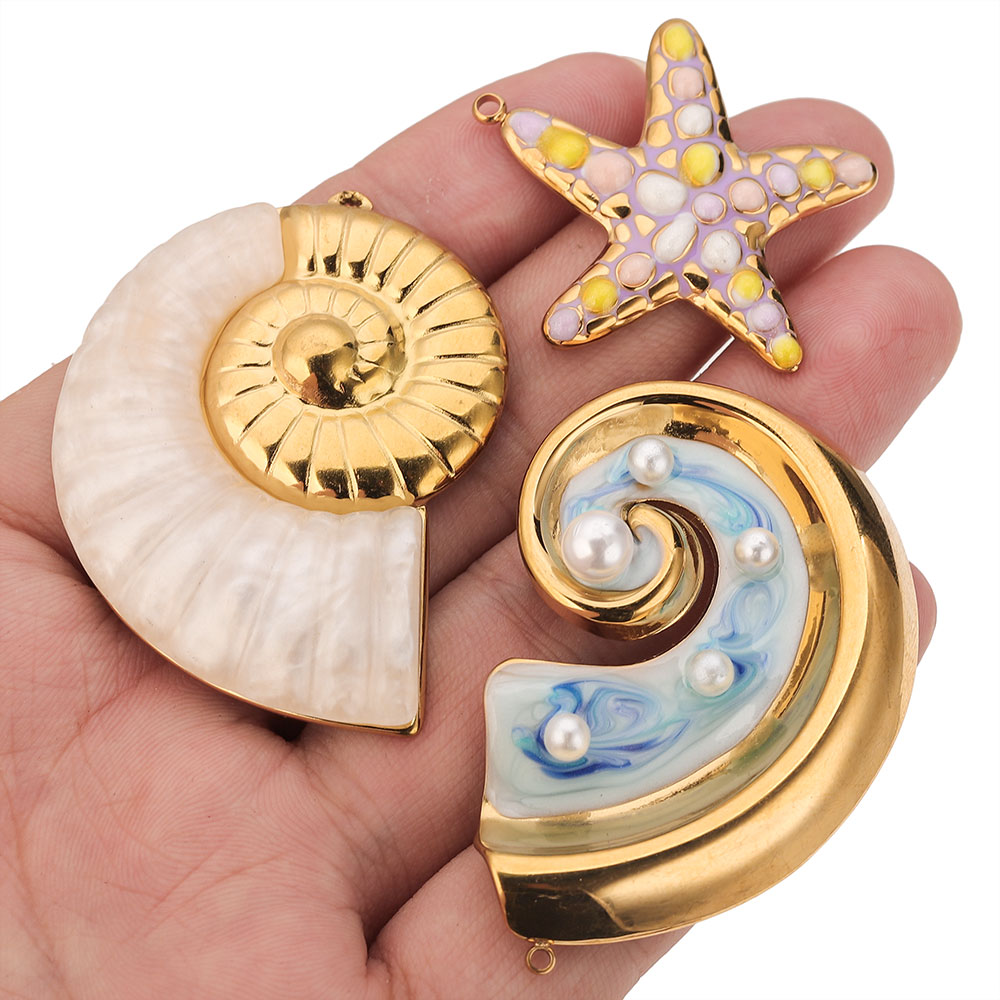 2PCS Pearl Conch Starfish Stai - Art Craft Accessories recensione e prezzo
