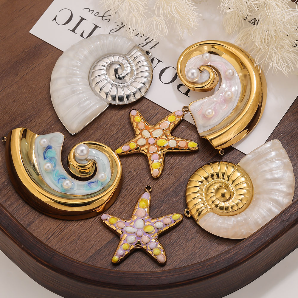2PCS Pearl Conch Starfish Stai - Art Craft Accessories recensione e prezzo