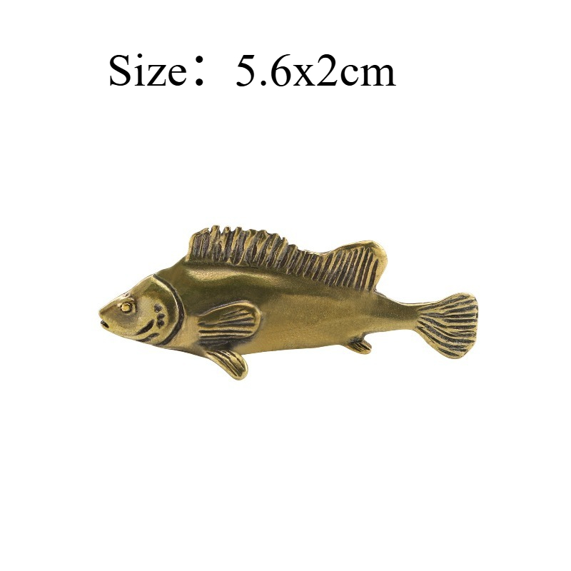 1 PC Brass Fish Ornament Creat - Unique Art Craft recensione e prezzo