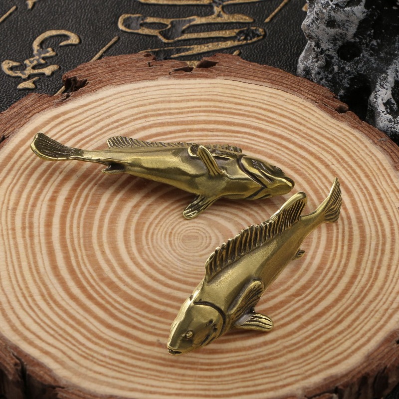1 PC Brass Fish Ornament Creat - Unique Art Craft recensione e prezzo