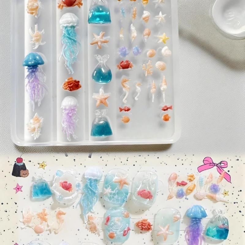 Transparent Silicone Manicure  - Art Craft Jellyfish recensione e prezzo