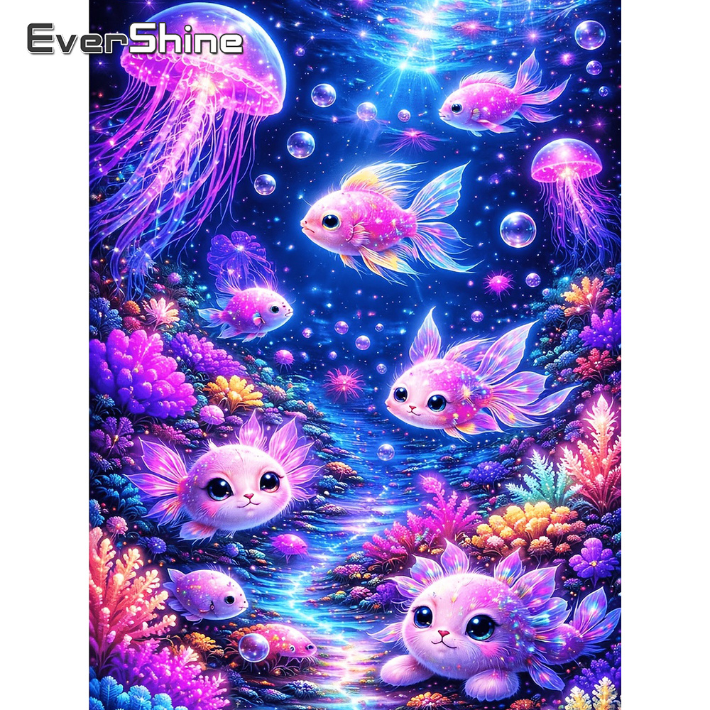 Evershine Diamond Art Painting - Art Craft Jellyfish recensione e prezzo