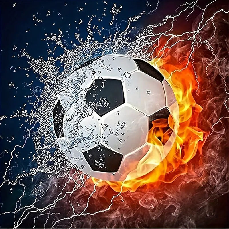 A Set of Football Diamond Pain - Art Craft Website recensione e prezzo
