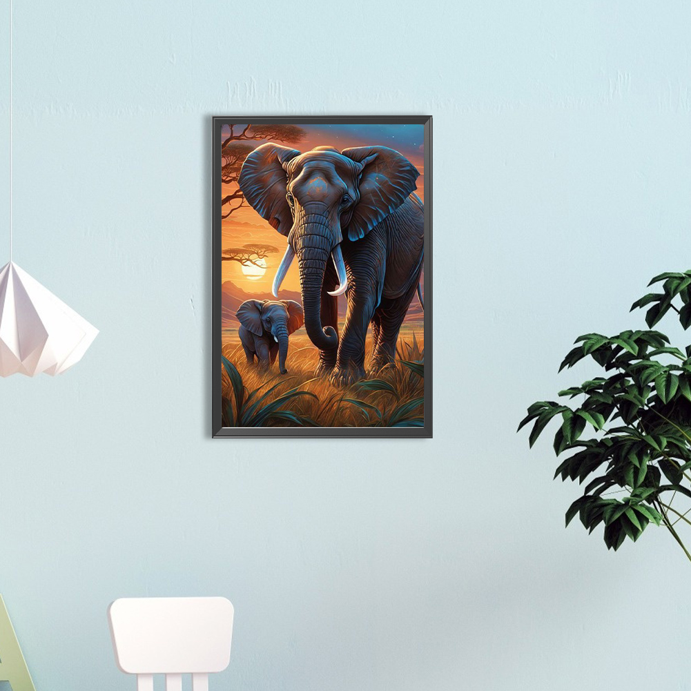 5D DIY Full Round Drill Diamon - Art Craft Elephant recensione e prezzo