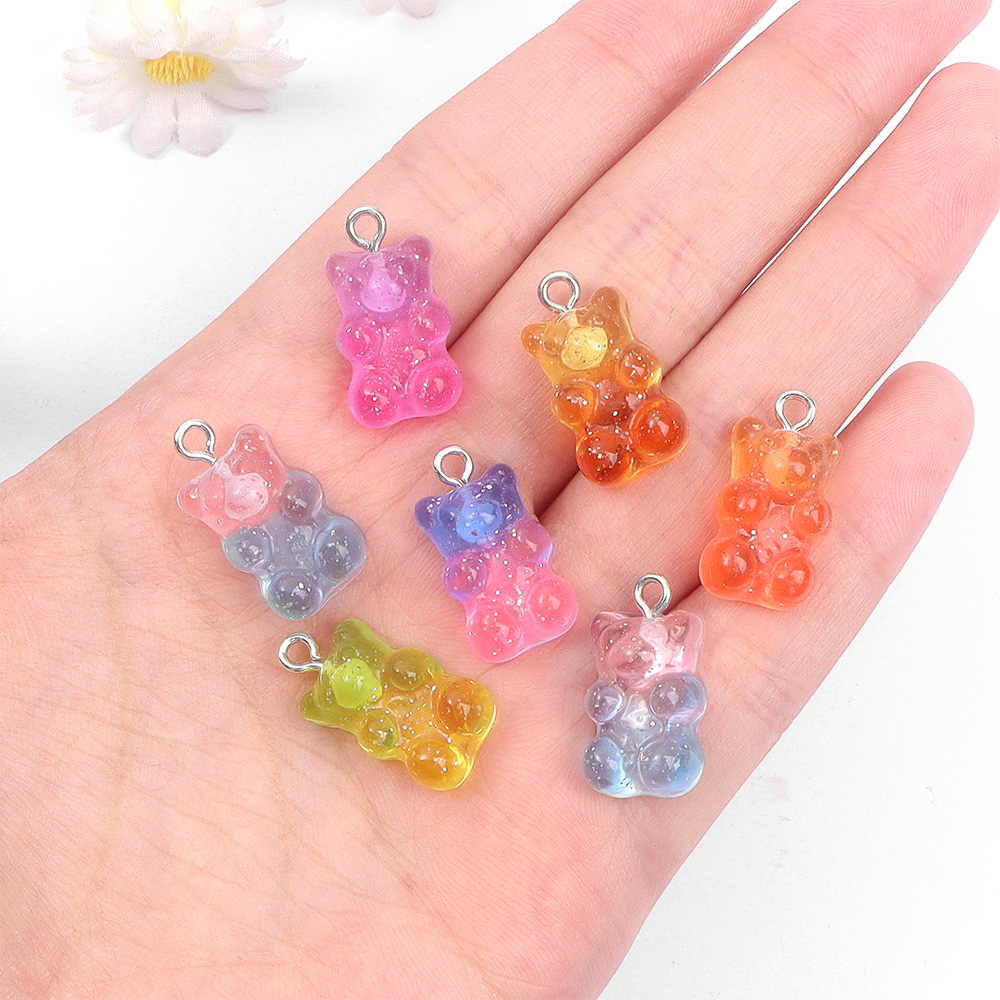 60pcs Dual Color Resin Bear Sh - Art Craft Accessories recensione e prezzo