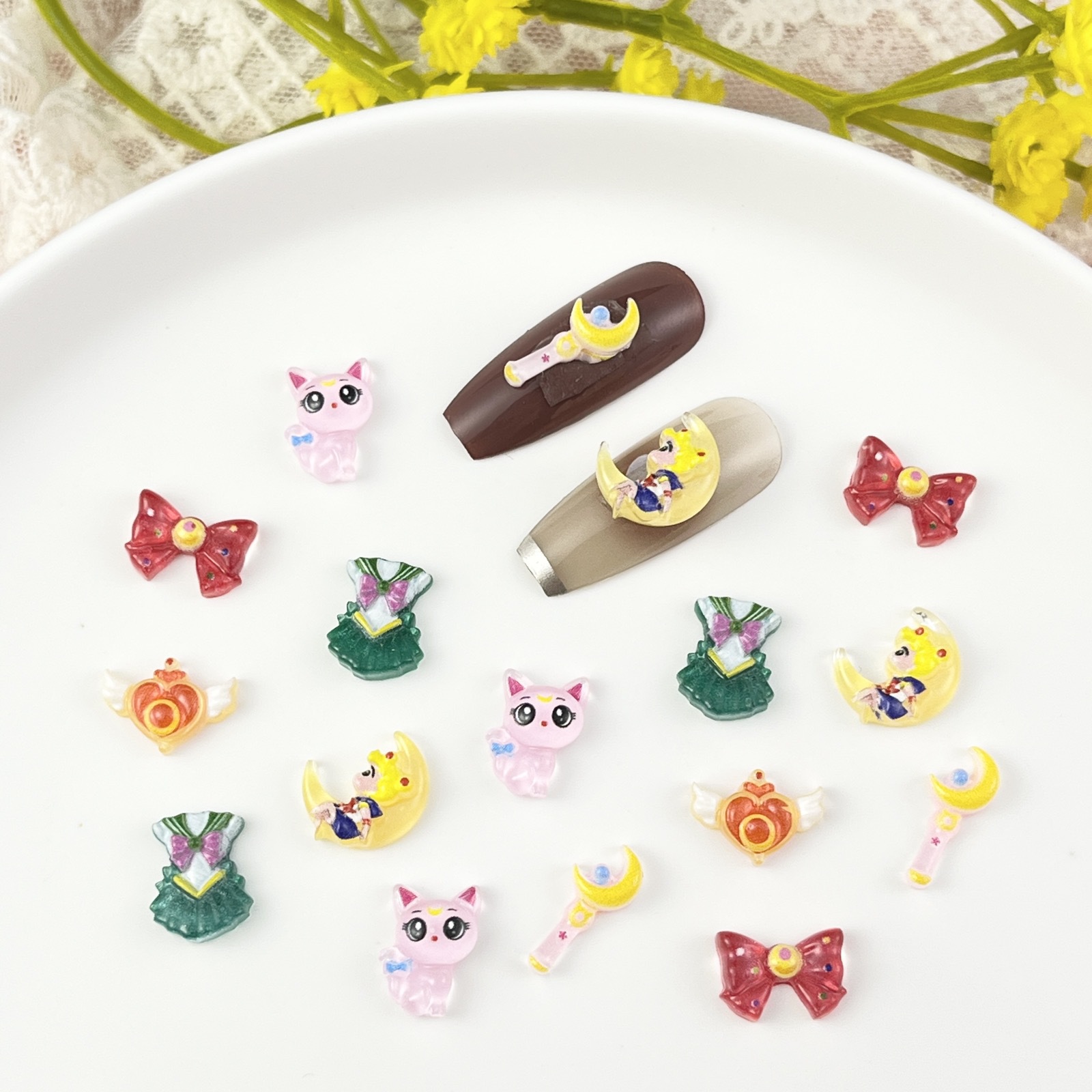 20Pcs Resin Mini Sailor Moon N - Tv Art And Craft recensione e prezzo