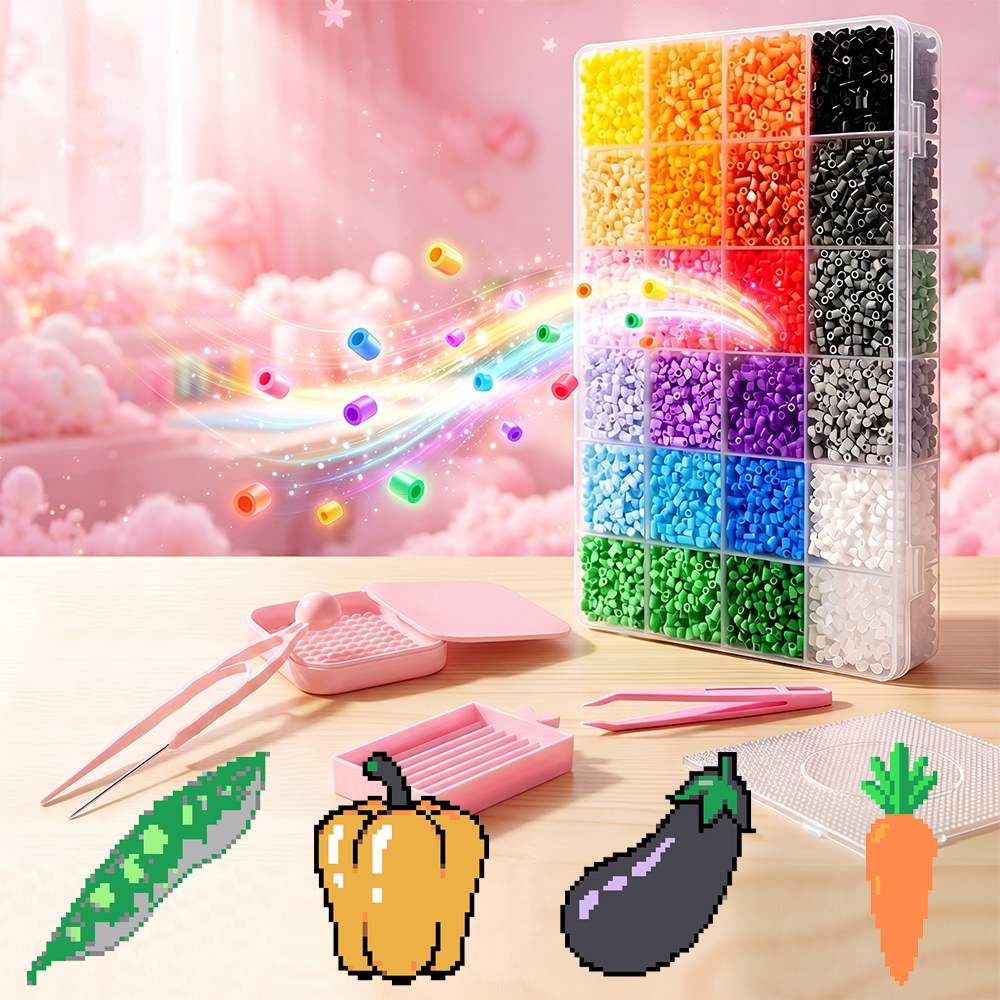 2.6mm 24 Colors Series Perler  - Art And Craft Vegetable recensione e prezzo
