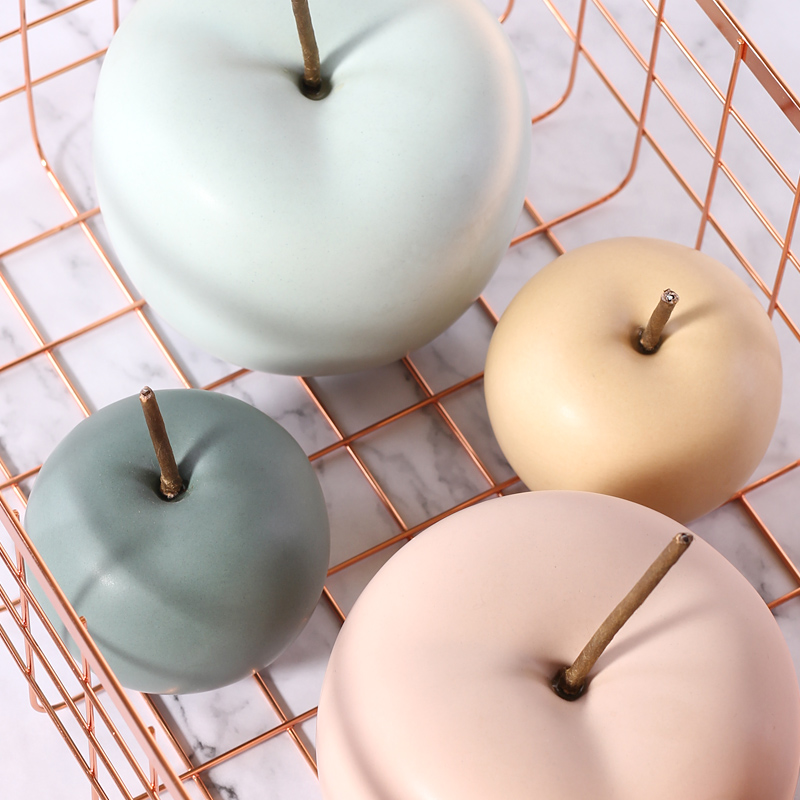 Miniature Ceramic Apple Orname - Art Craft Ideas For School recensione e prezzo