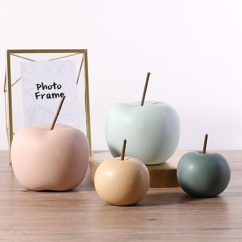 Miniature Ceramic Apple Orname - Art Craft Ideas For School recensione e prezzo
