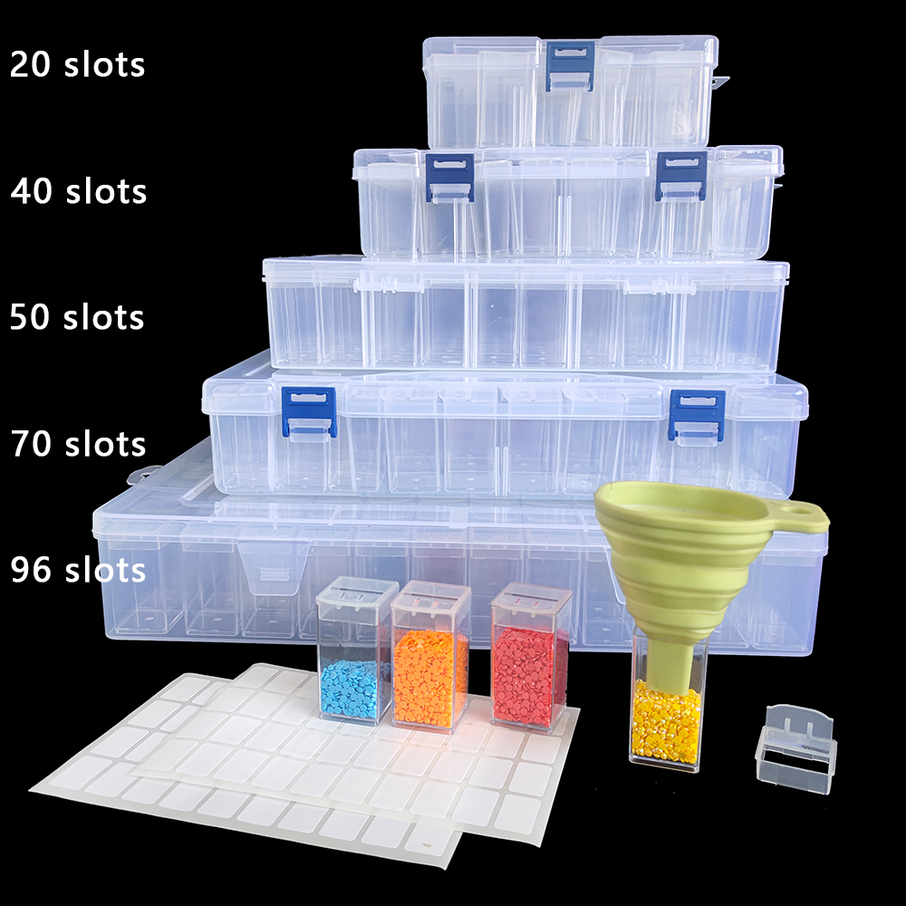 Square Plastic Diamond Paintin - Art Craft Accessories recensione e prezzo