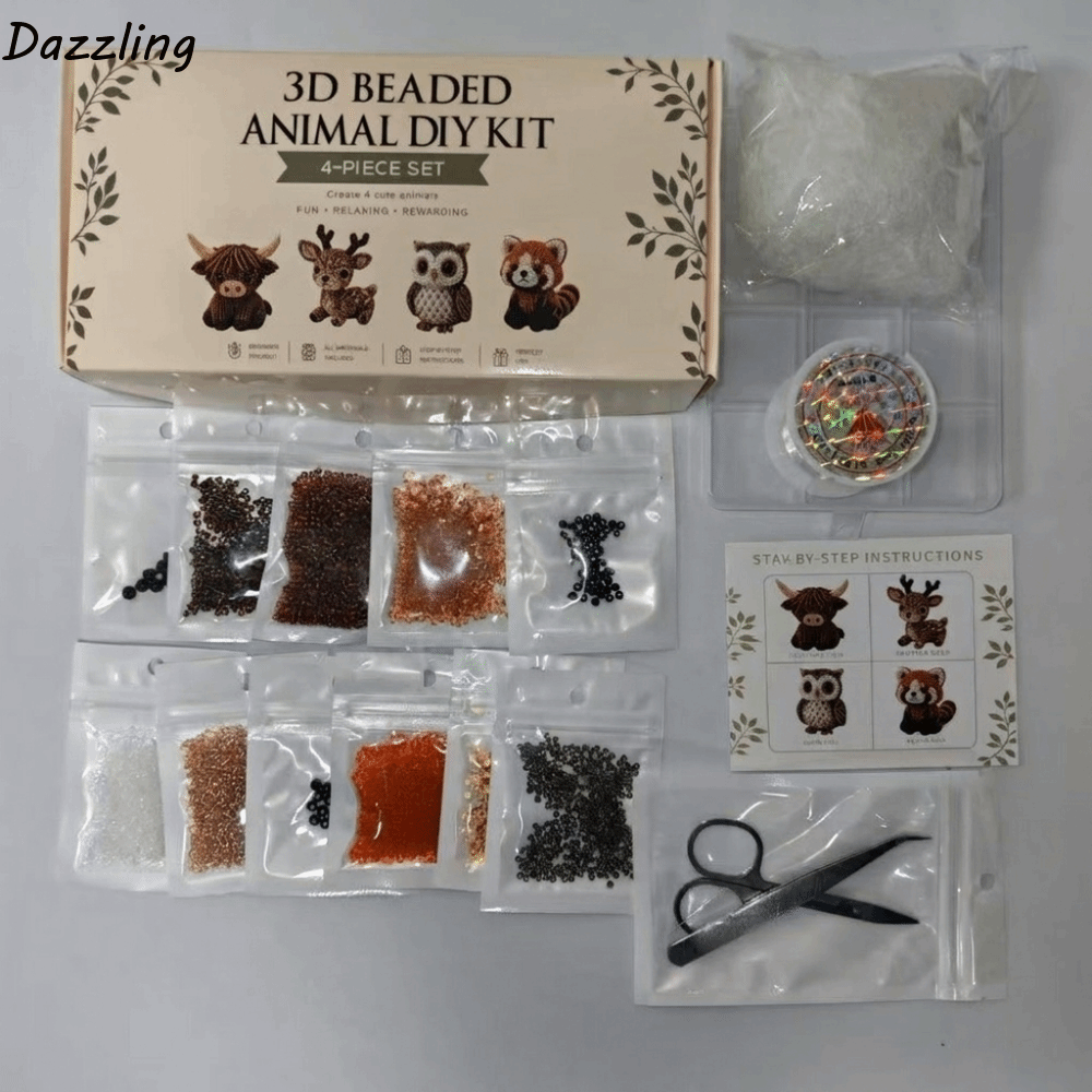 Cute Handmade DIY Animal Bead  - Art Craft Education recensione e prezzo