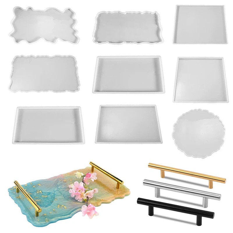 Tray Epoxy Resin Silicone Mold - Art Craft Website recensione e prezzo