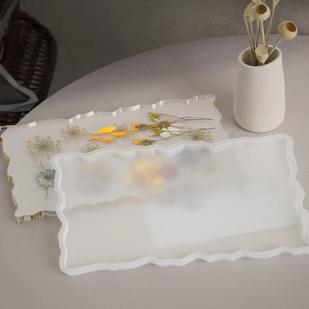 Tray Epoxy Resin Silicone Mold - Art Craft Website recensione e prezzo