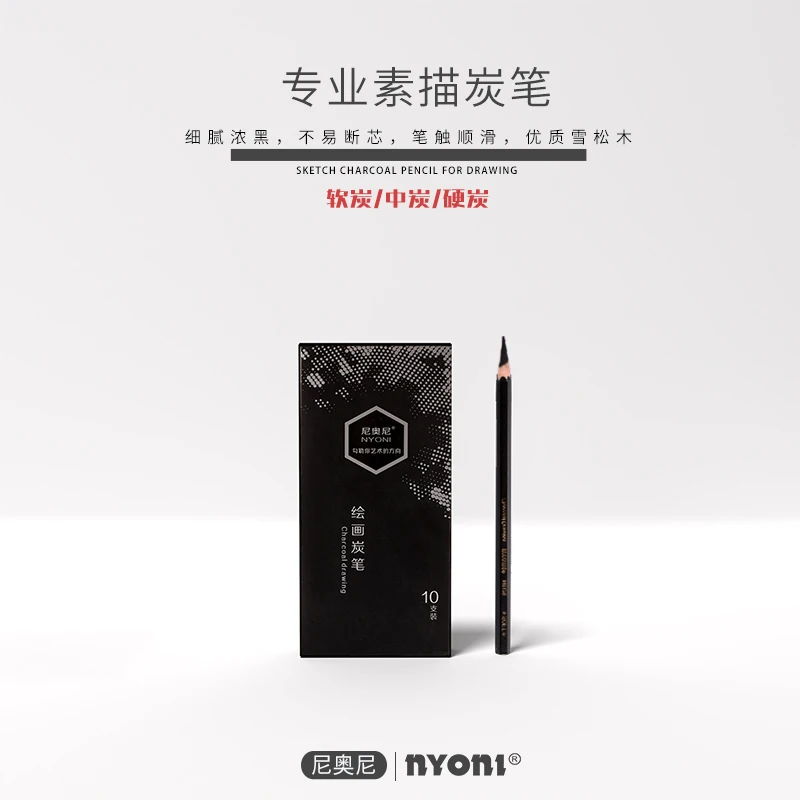Professional Charcoal Pencils  - Sketching Charcoal Set recensione e prezzo