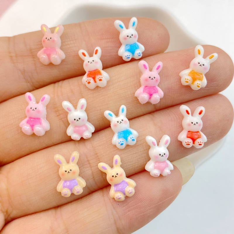 50Pcs New Mixed Nail Art Resin - Art Craft Rabbit recensione e prezzo
