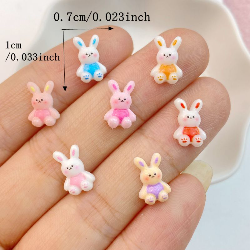 50Pcs New Mixed Nail Art Resin - Art Craft Rabbit recensione e prezzo