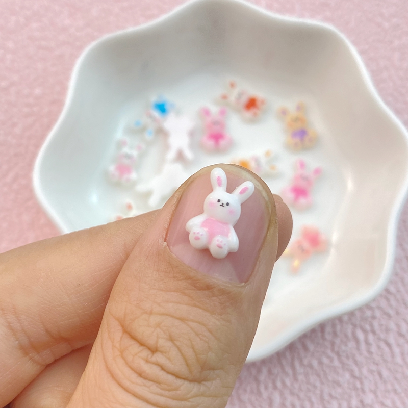 50Pcs New Mixed Nail Art Resin - Art Craft Rabbit recensione e prezzo
