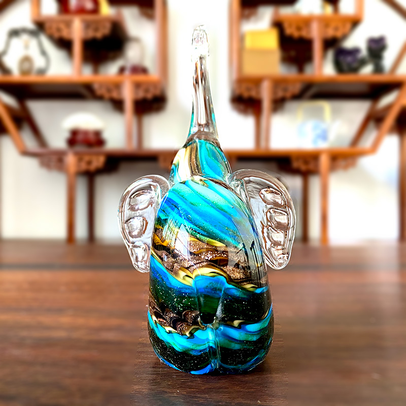 4 Colors Crystal Glass Elephan - Art Craft Elephant recensione e prezzo